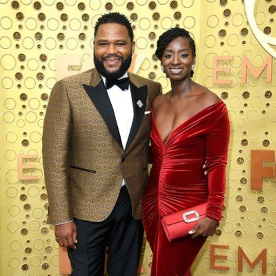 Alvina Stewart with her ex-husband at the Emmy Awards
